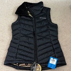 Columbia Black Quilted Vest